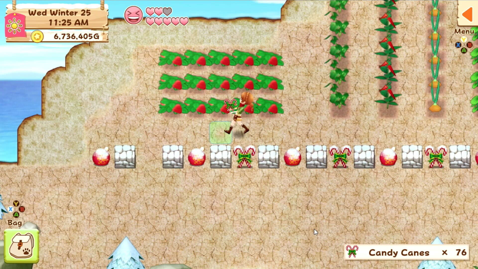 Screenshot for Harvest Moon: Light of Hope