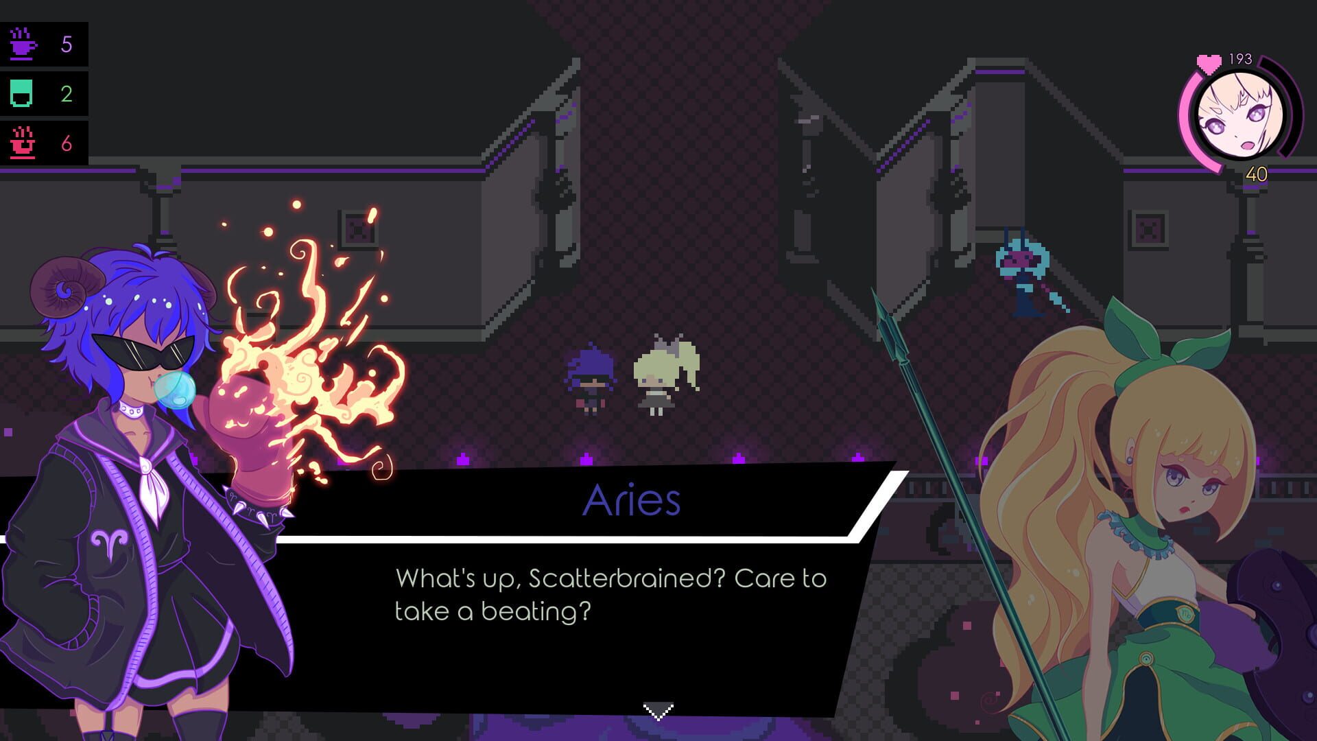 Screenshot for Virgo Versus the Zodiac