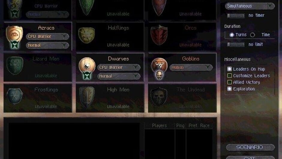 Screenshot for Age of Wonders