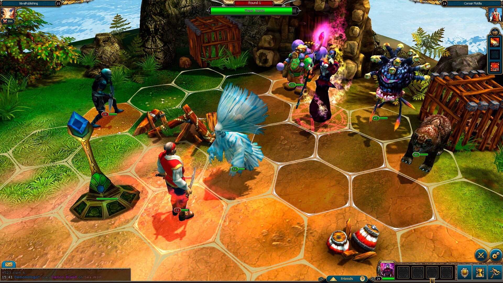 Screenshot for King's Bounty: Legions