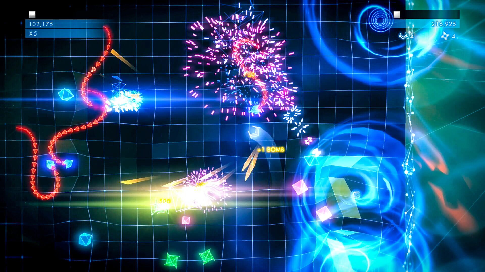 Screenshot for Geometry Wars 3: Dimensions
