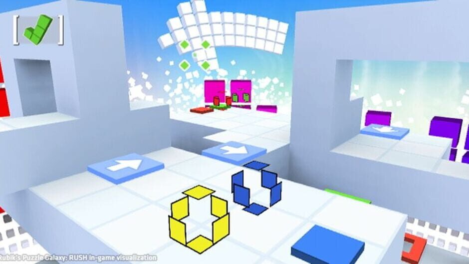 Screenshot for Rubik's Puzzle Galaxy: Rush