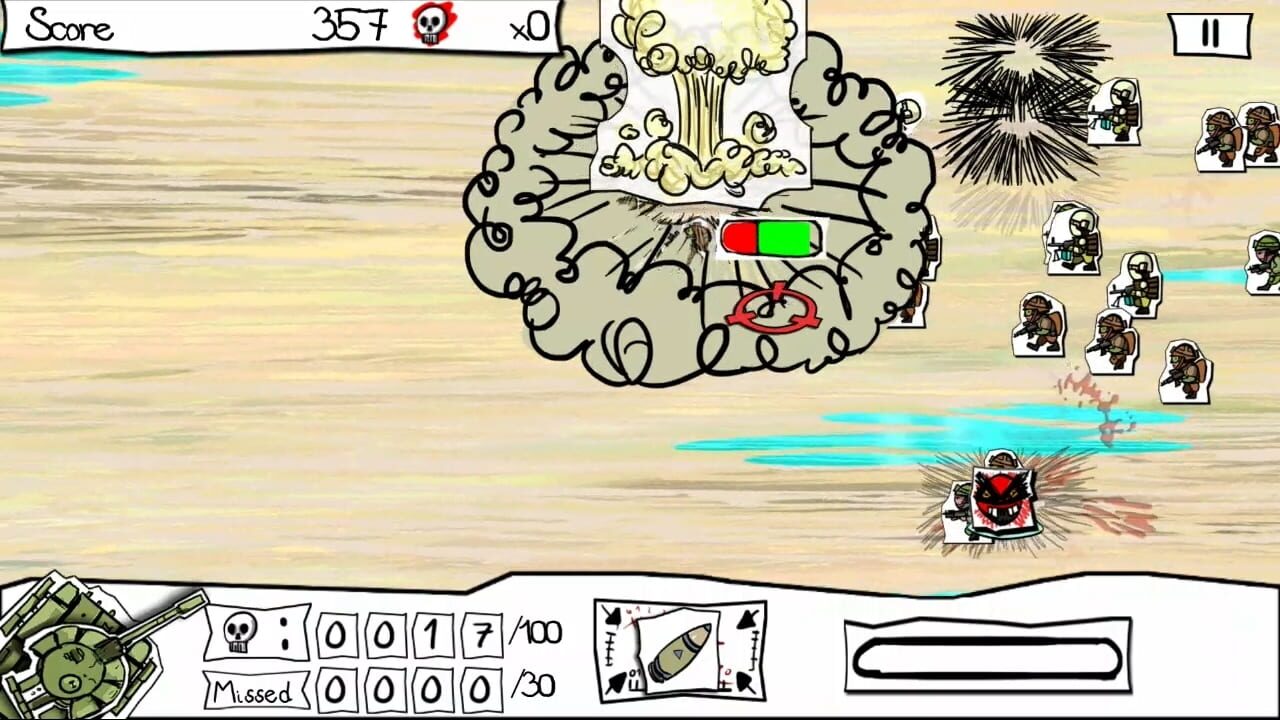 Screenshot for Paper Wars: Cannon Fodder Devastated
