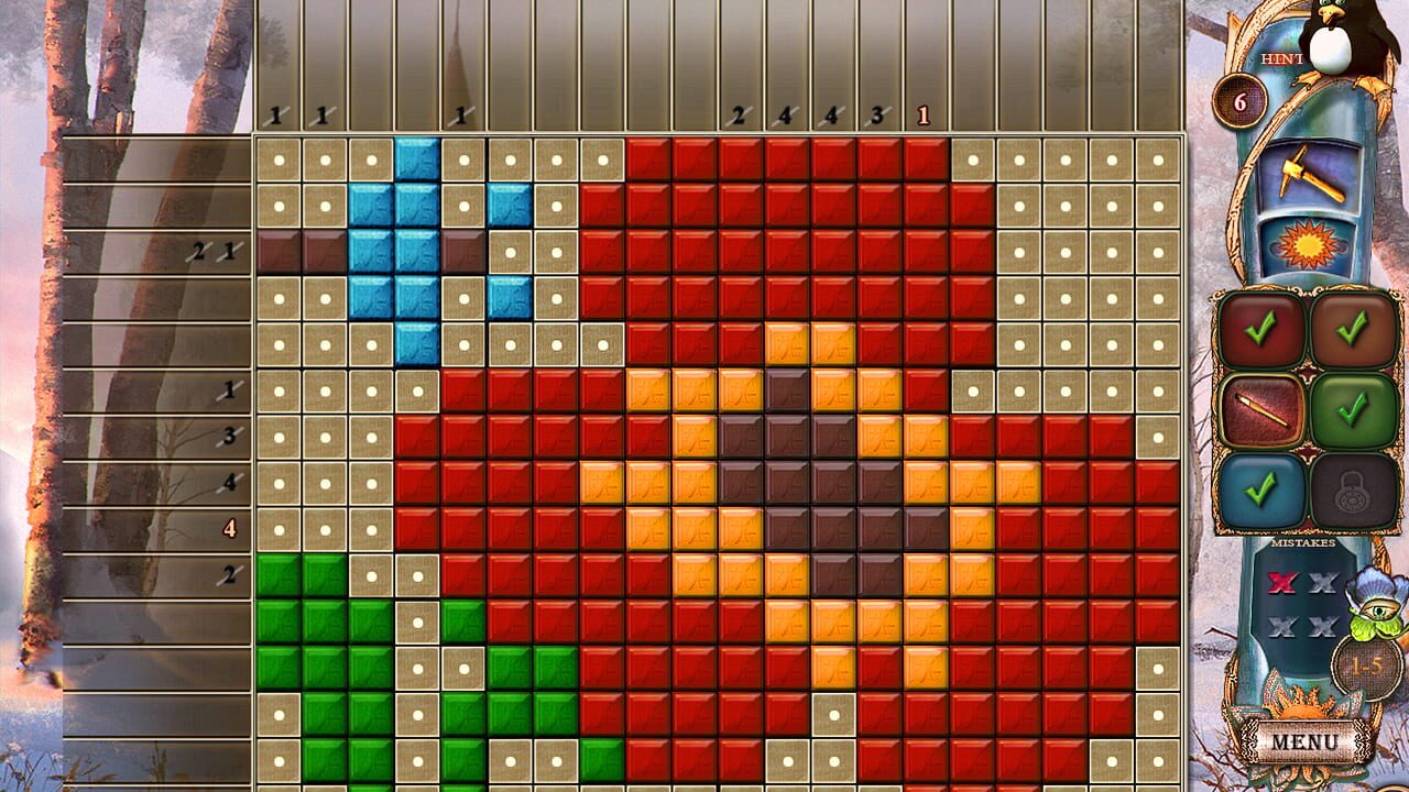 Screenshot for Fantasy Mosaics 22: Summer Vacation