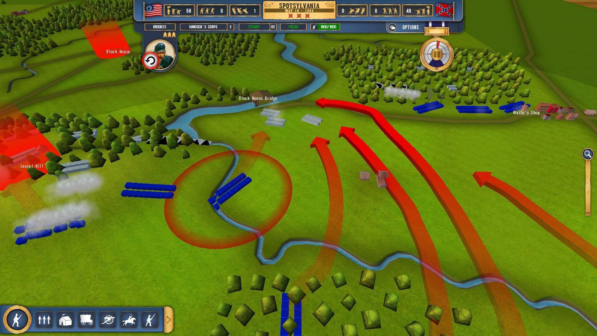 Screenshot for Battleplan: American Civil War