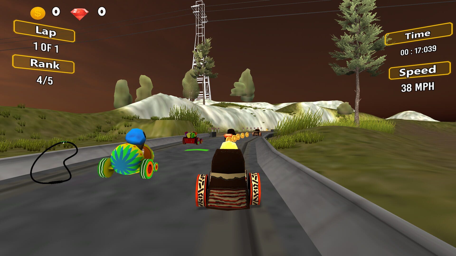 Screenshot for Super Kids Racing