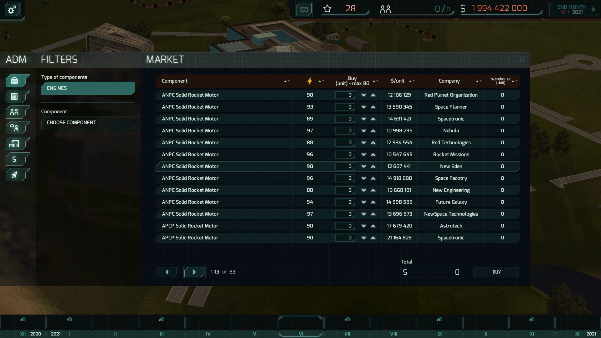 Screenshot for Race to Mars