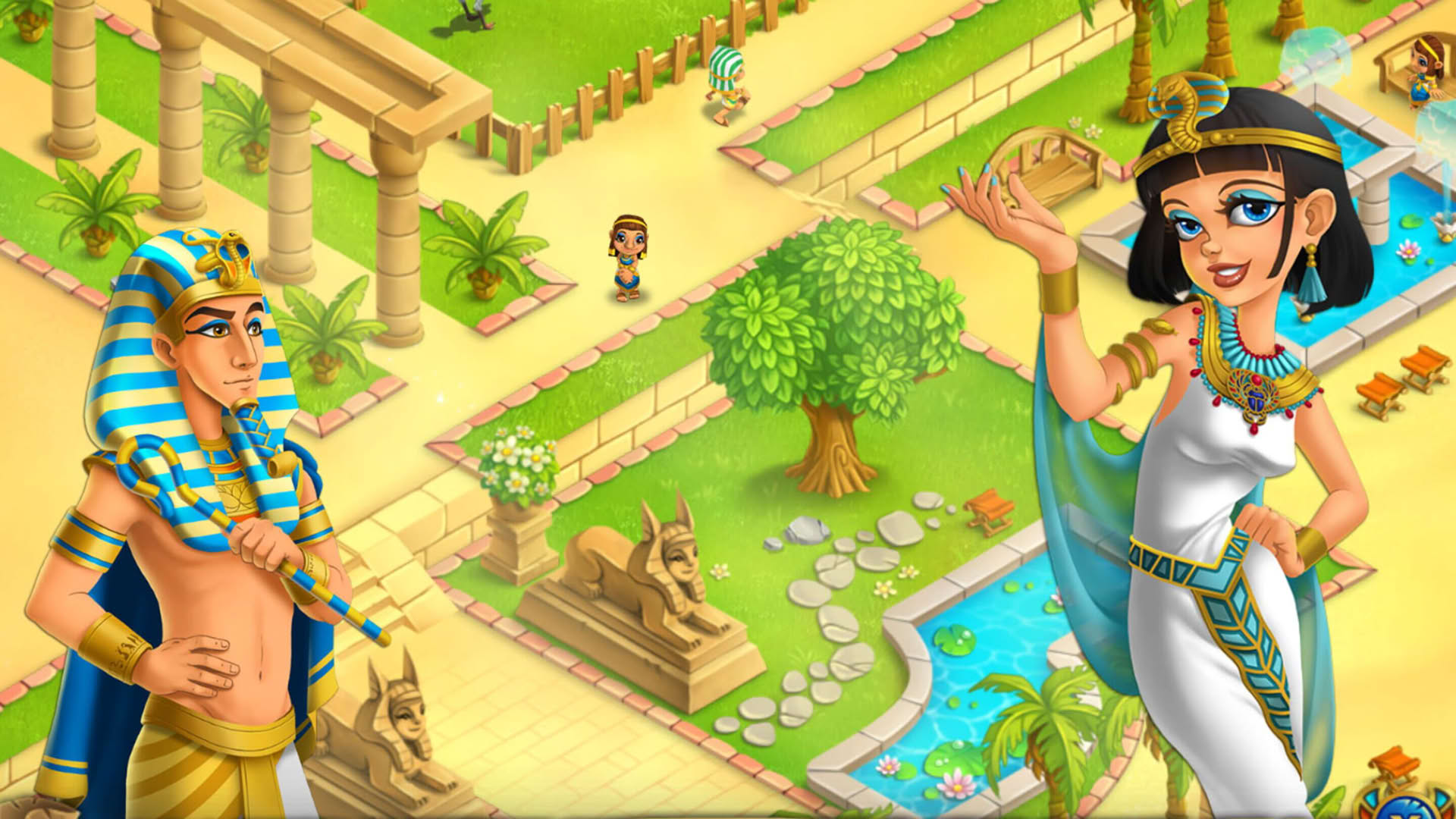Screenshot for Legend of Egypt: Pharaohs Garden