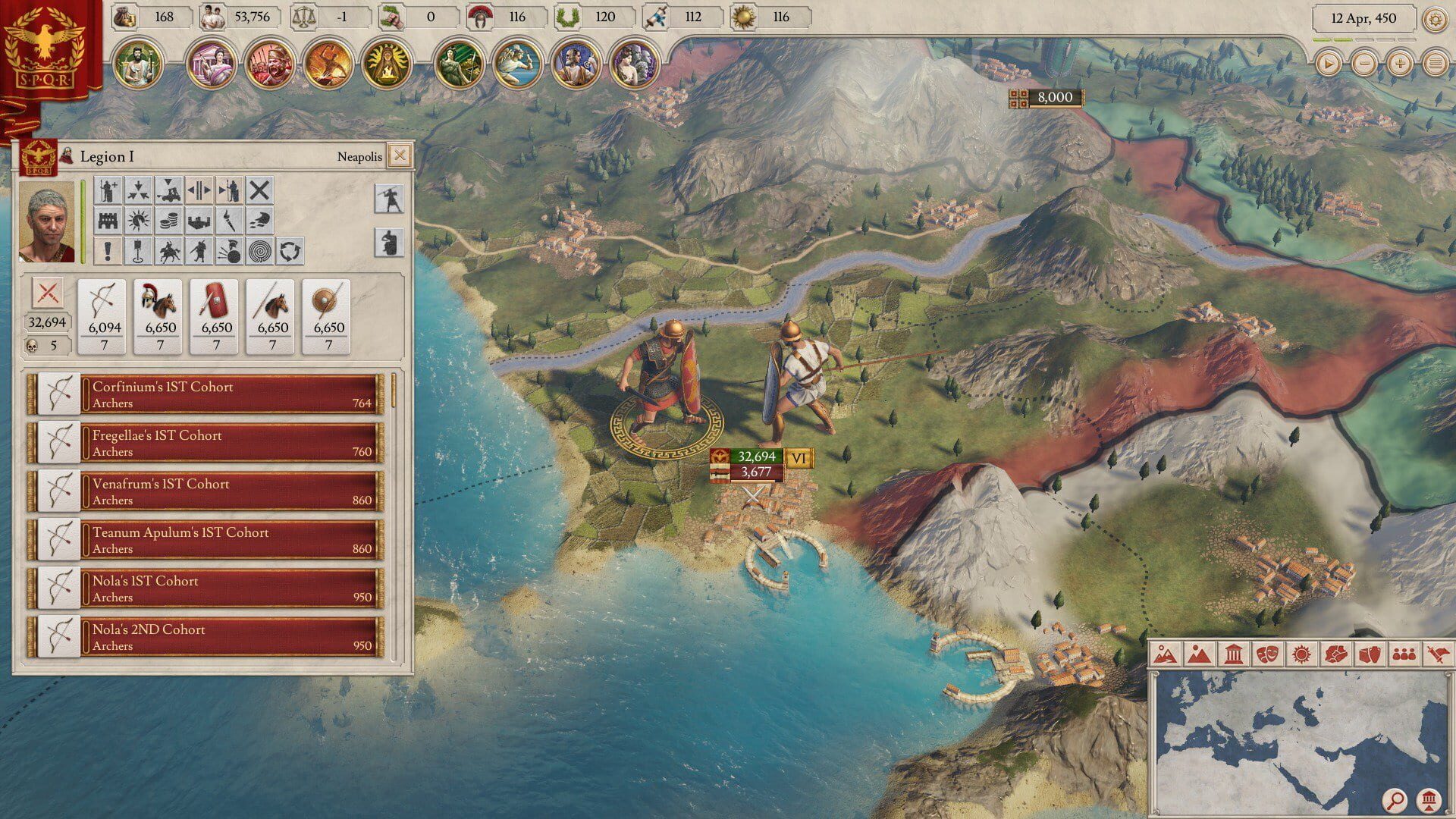 Screenshot for Imperator: Rome