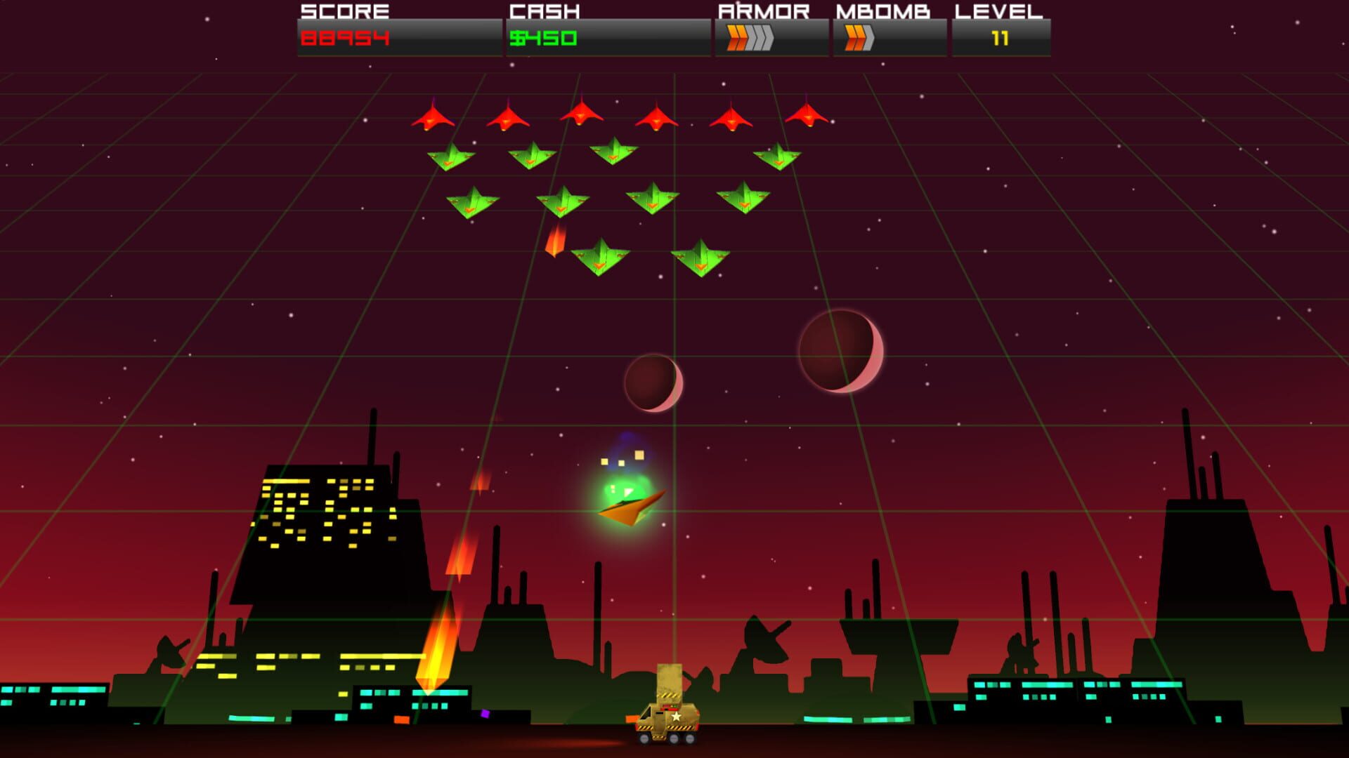 Screenshot for Cosmic Rocket Defender
