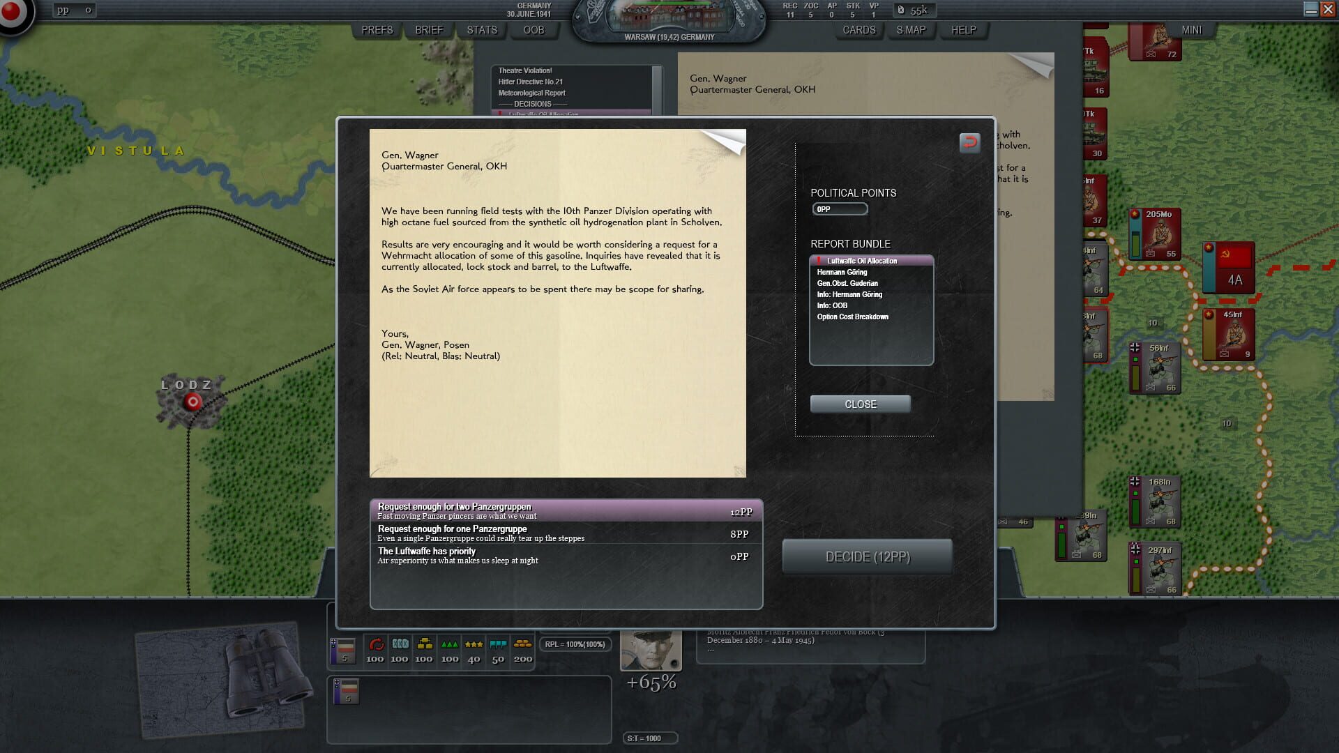 Screenshot for Decisive Campaigns: Barbarossa