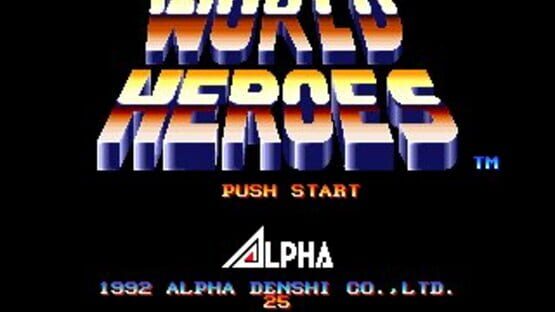 Screenshot for World Heroes