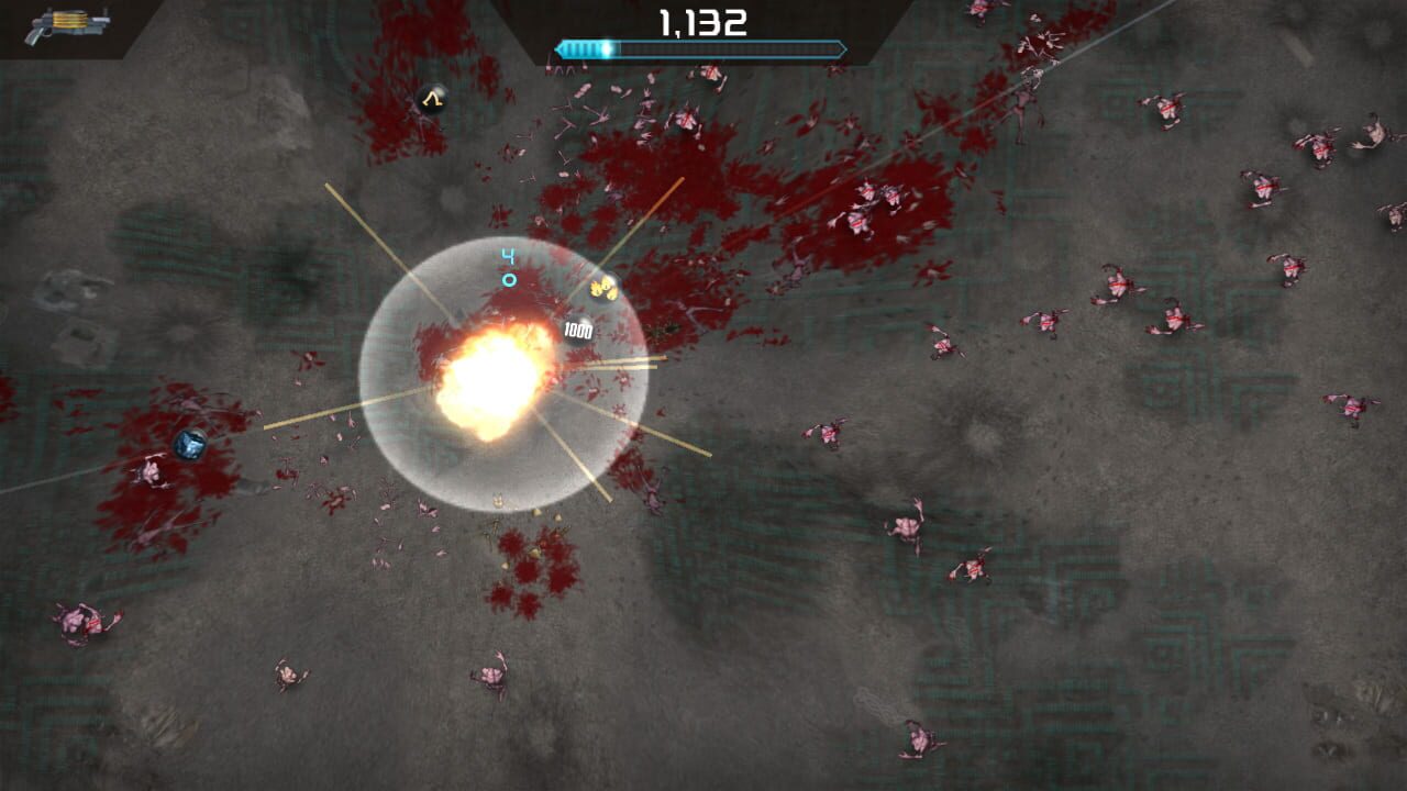 Screenshot for Crimsonland