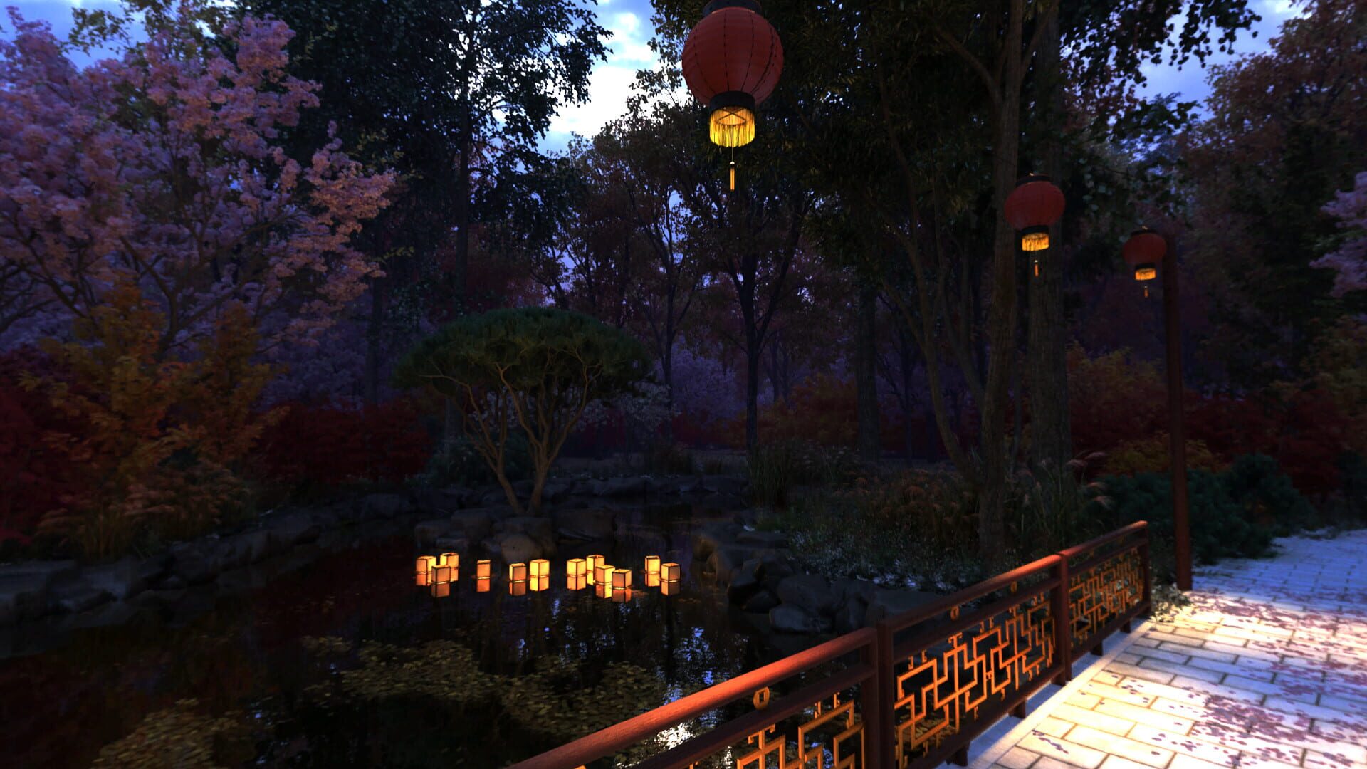 Screenshot for Relaxing VR Games: Mahjong