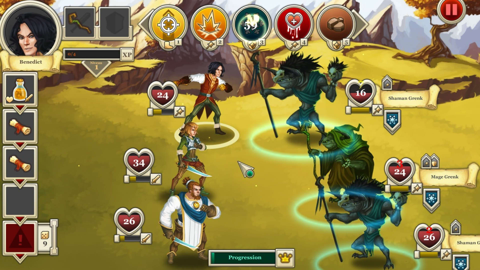 Screenshot for Heroes & Legends: Conquerors of Kolhar