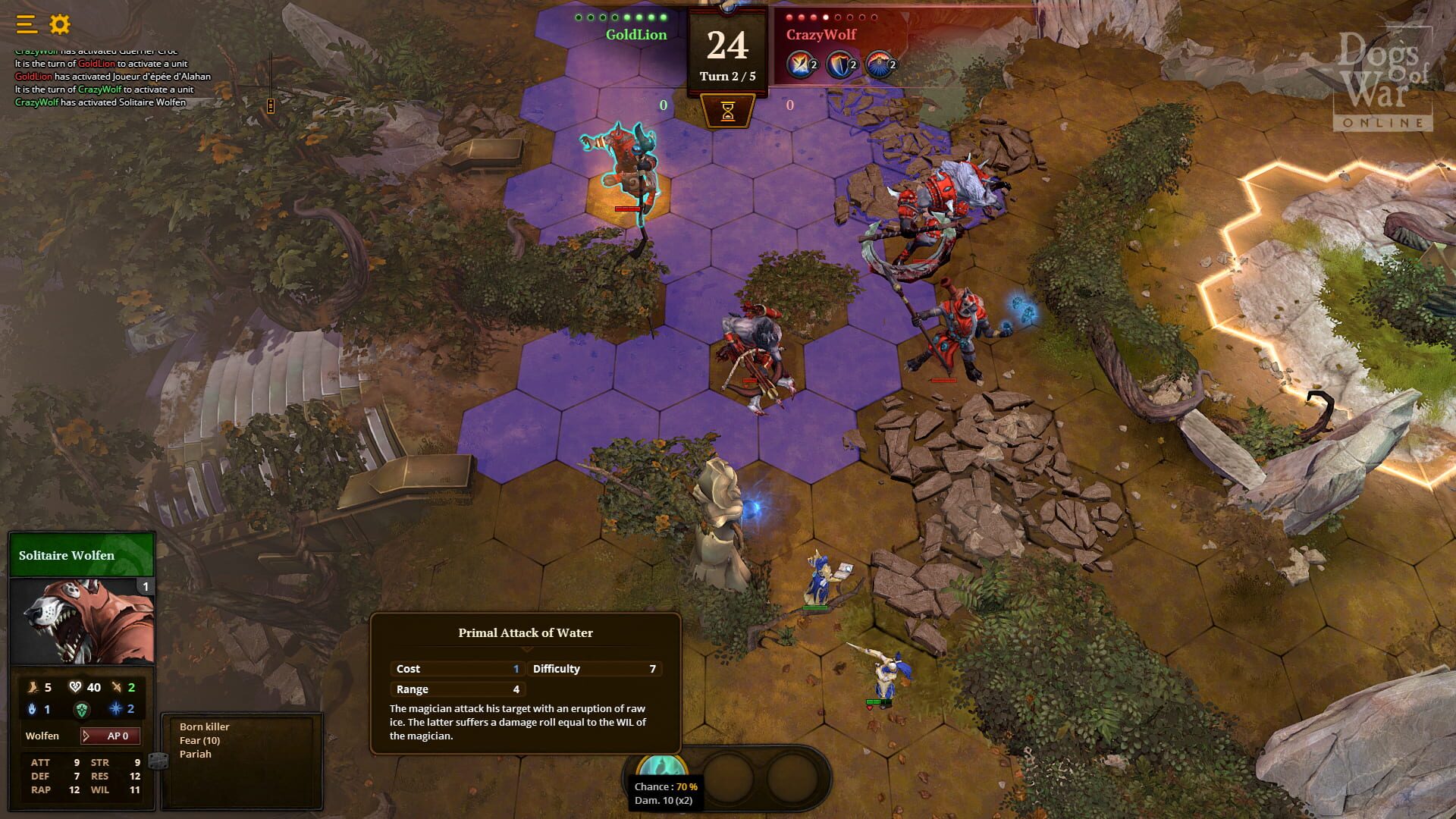 Screenshot for Dogs of War Online