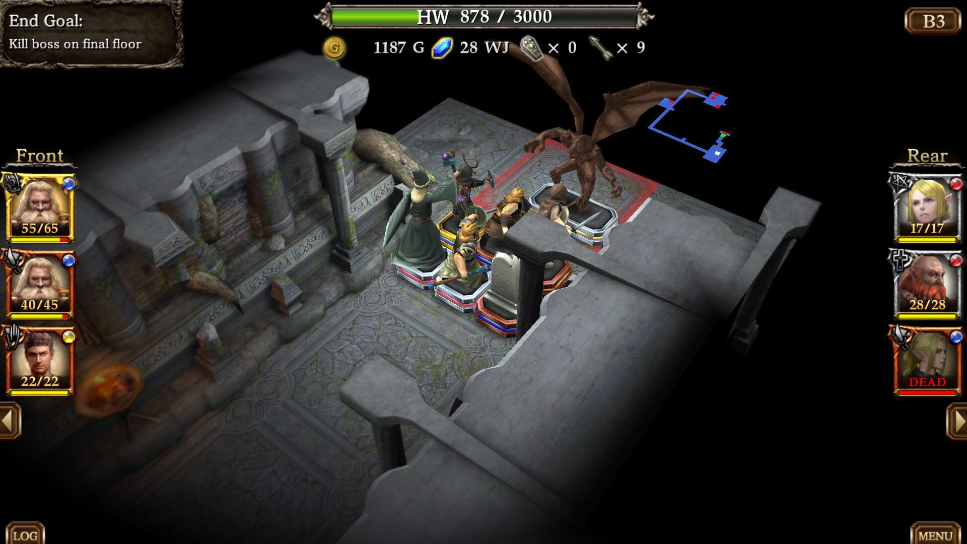 Screenshot for Wizrogue: Labyrinth of Wizardry