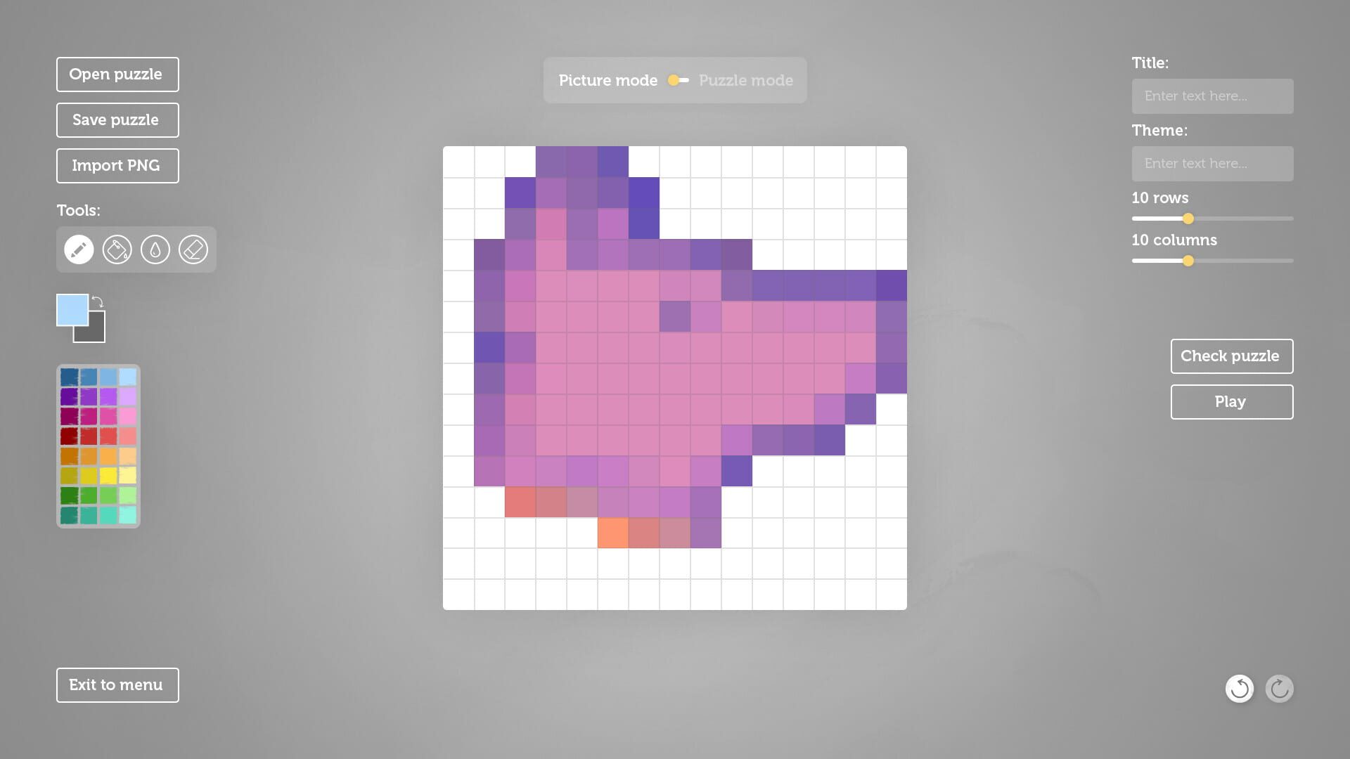Screenshot for Nonogram - The Greatest Painter