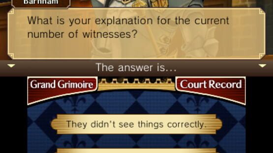 Screenshot for Professor Layton vs. Phoenix Wright: Ace Attorney