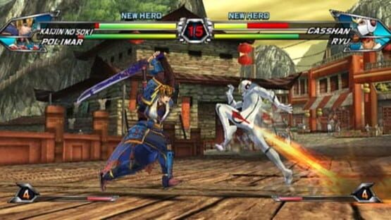 Screenshot for Tatsunoko vs. Capcom: Ultimate All Stars