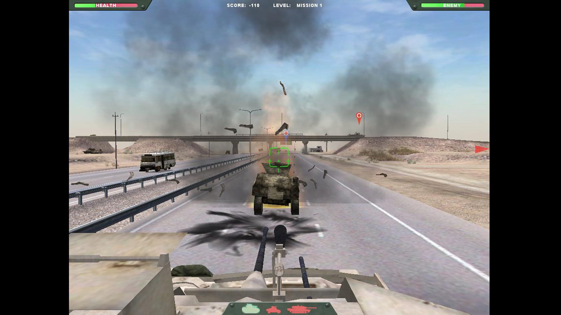 Screenshot for Desert Gunner