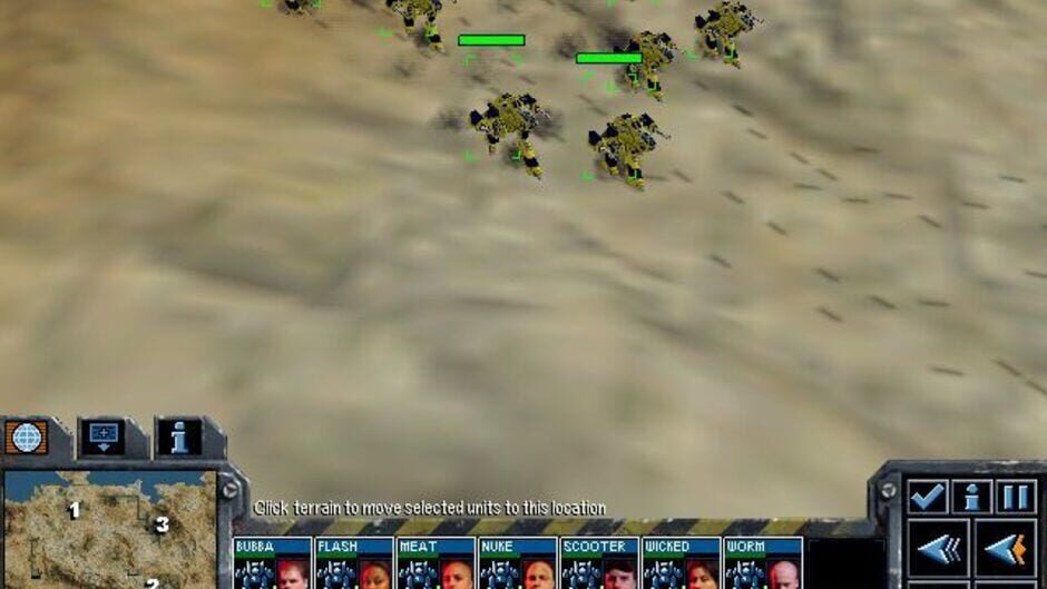 Screenshot for MechCommander 2