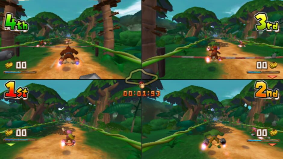 Screenshot for Donkey Kong Barrel Blast