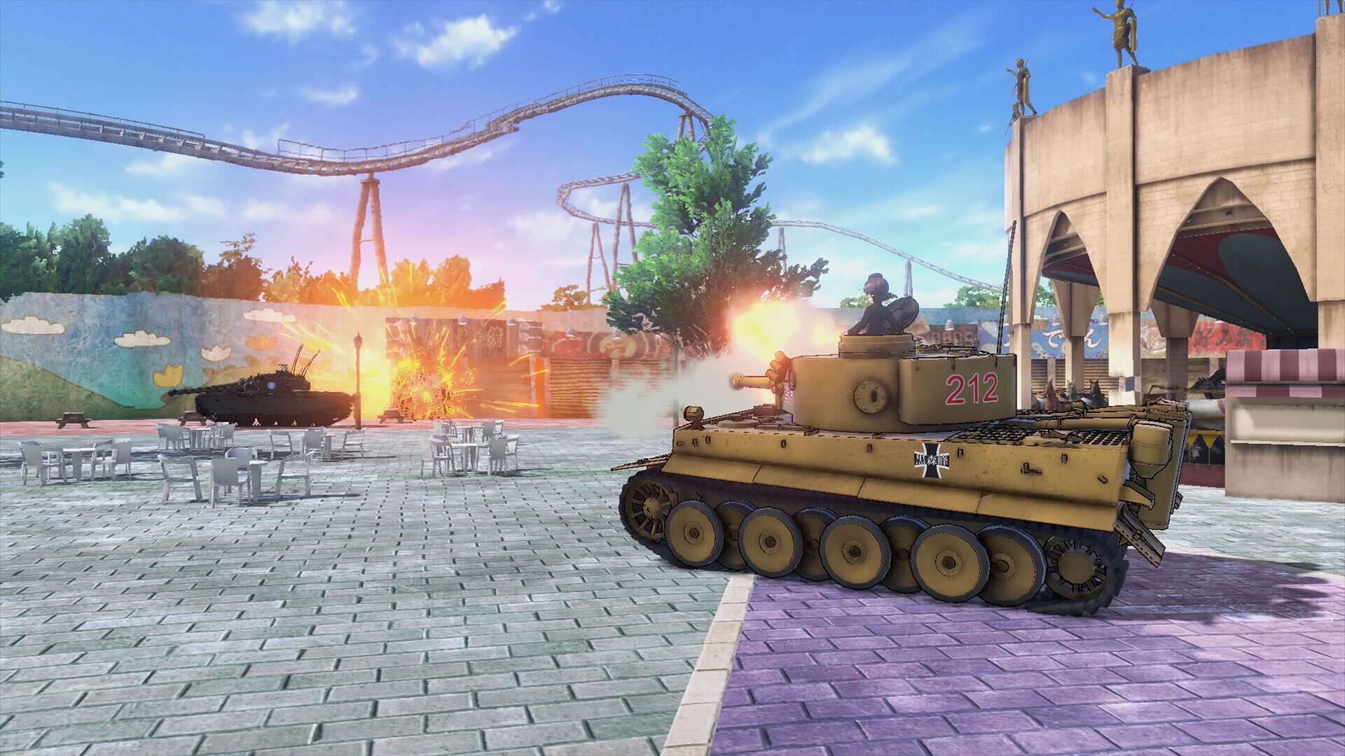 Screenshot for Girls und Panzer: Dream Tank Match