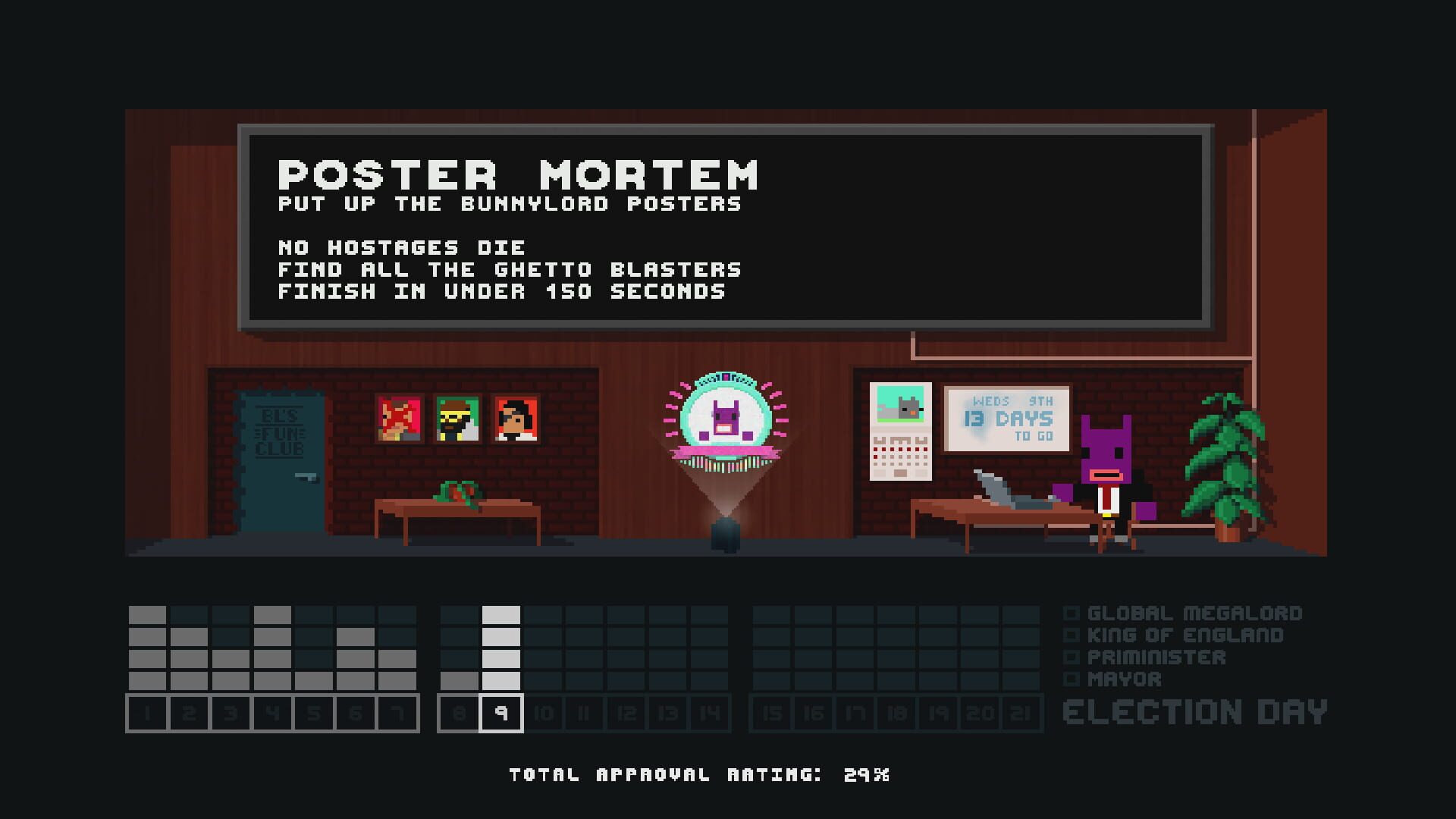 Screenshot for Not a Hero: Super Snazzy Edition