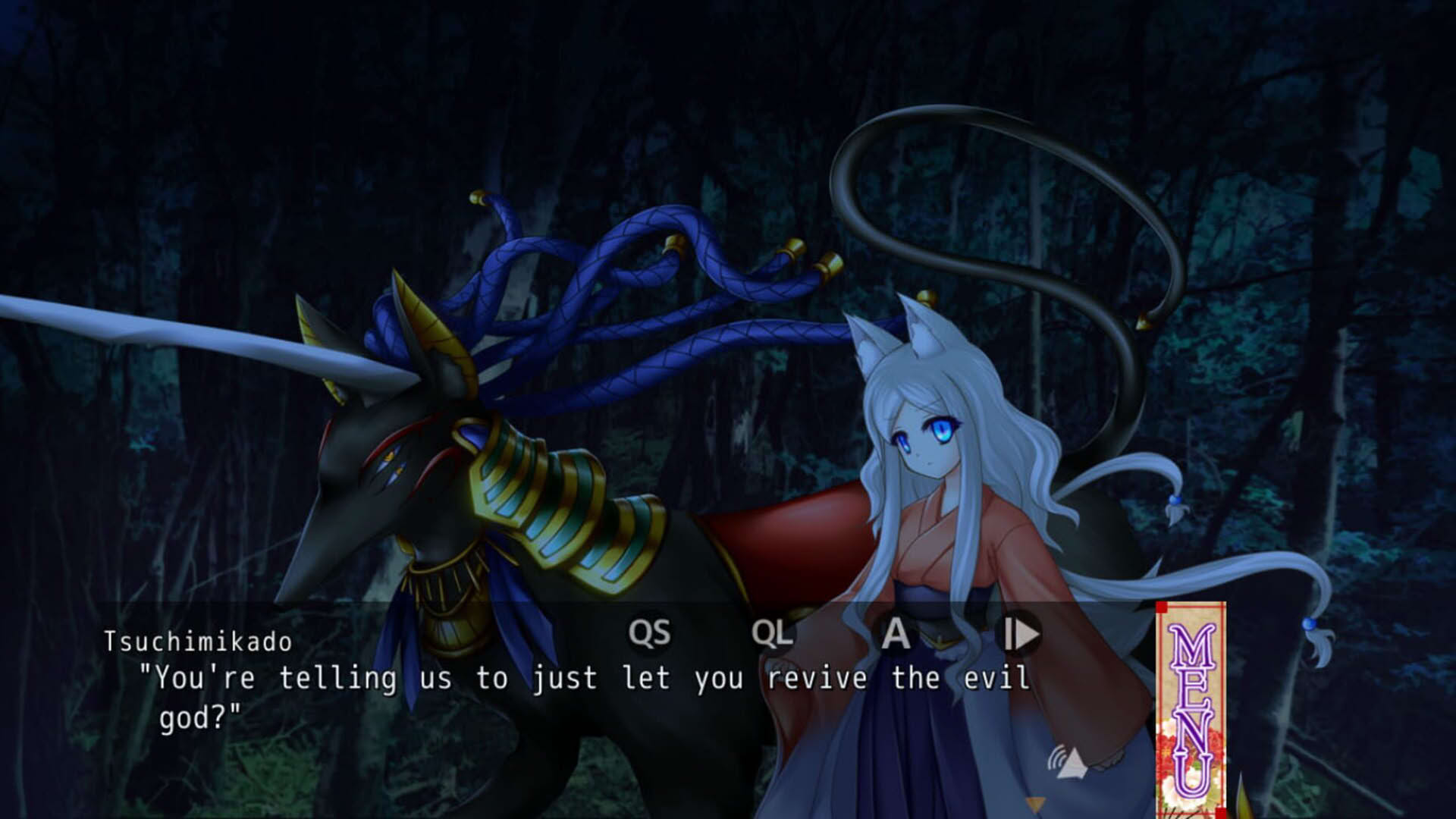 Screenshot for Ne no Kami: The Two Princess Knights of Kyoto