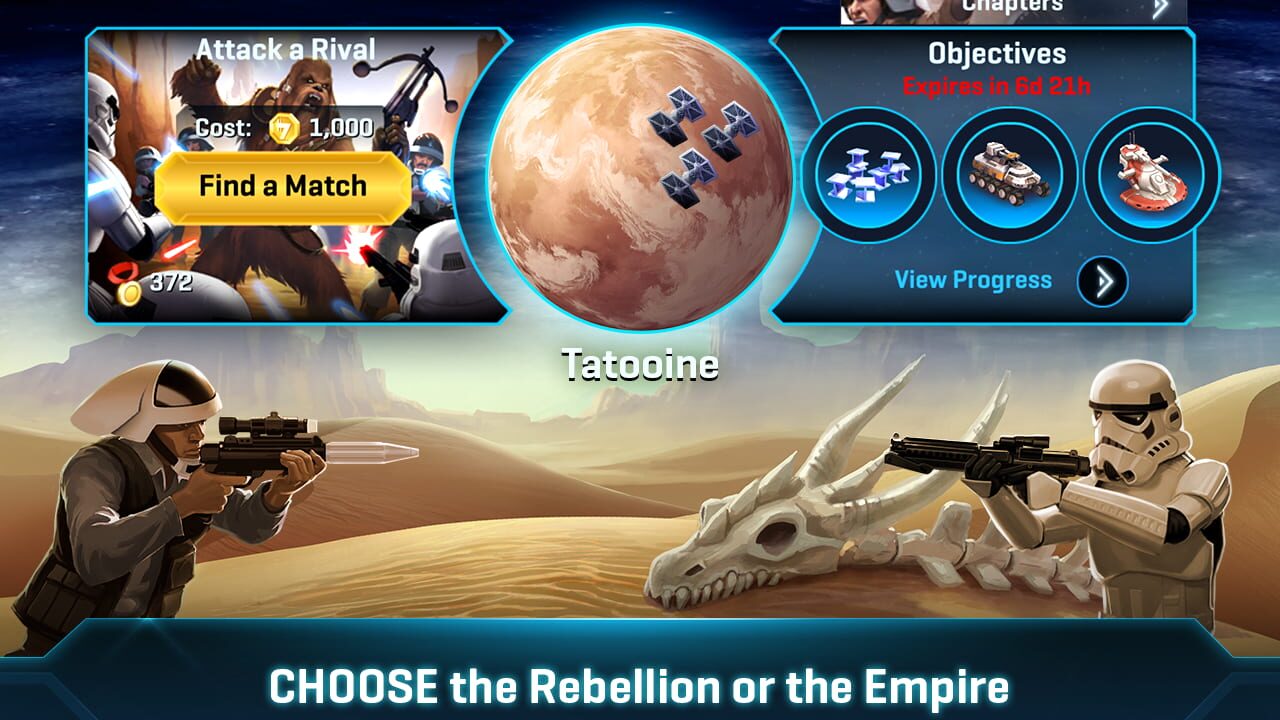 Screenshot for Star Wars: Commander