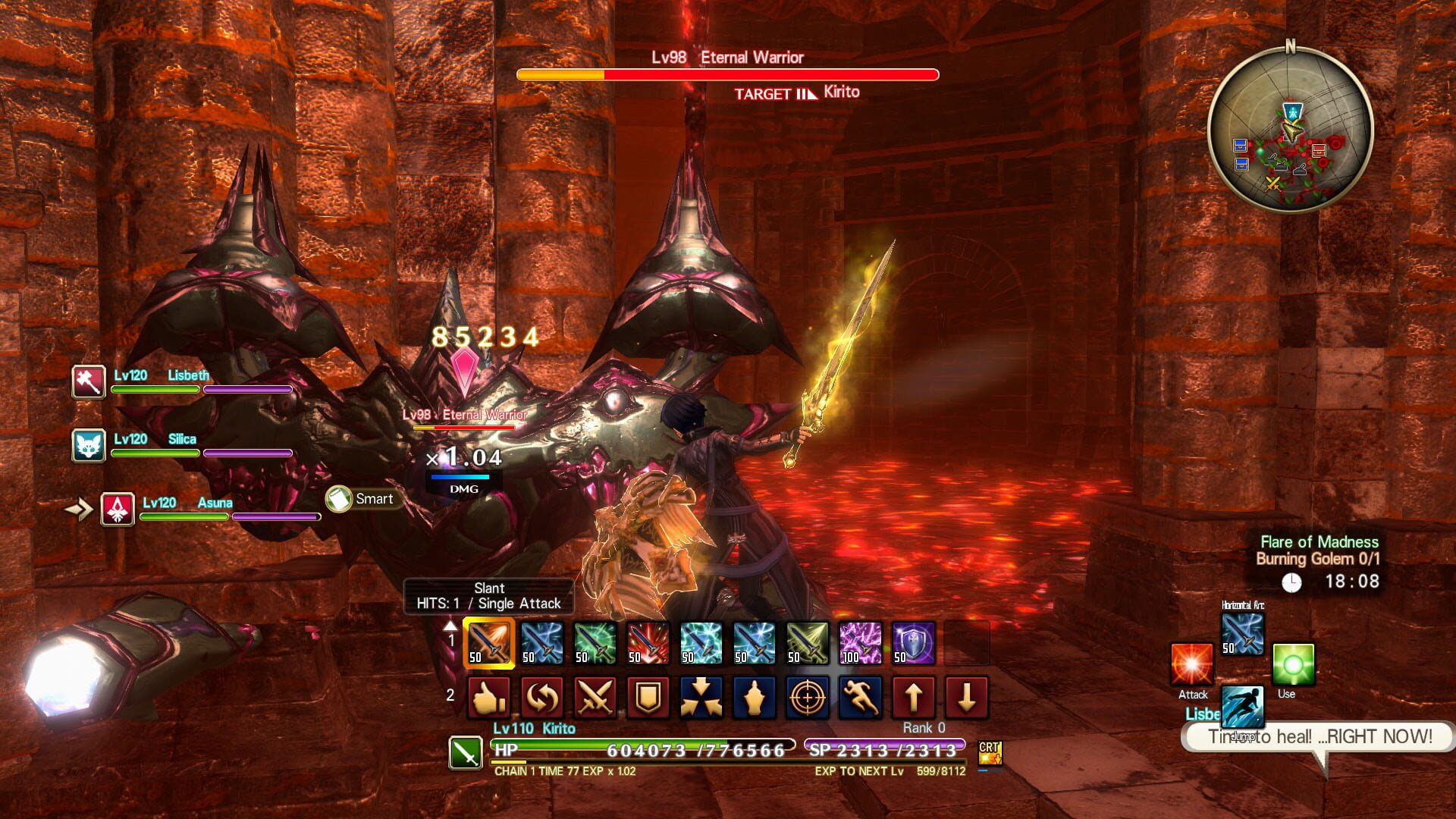 Screenshot for Sword Art Online: Hollow Realization