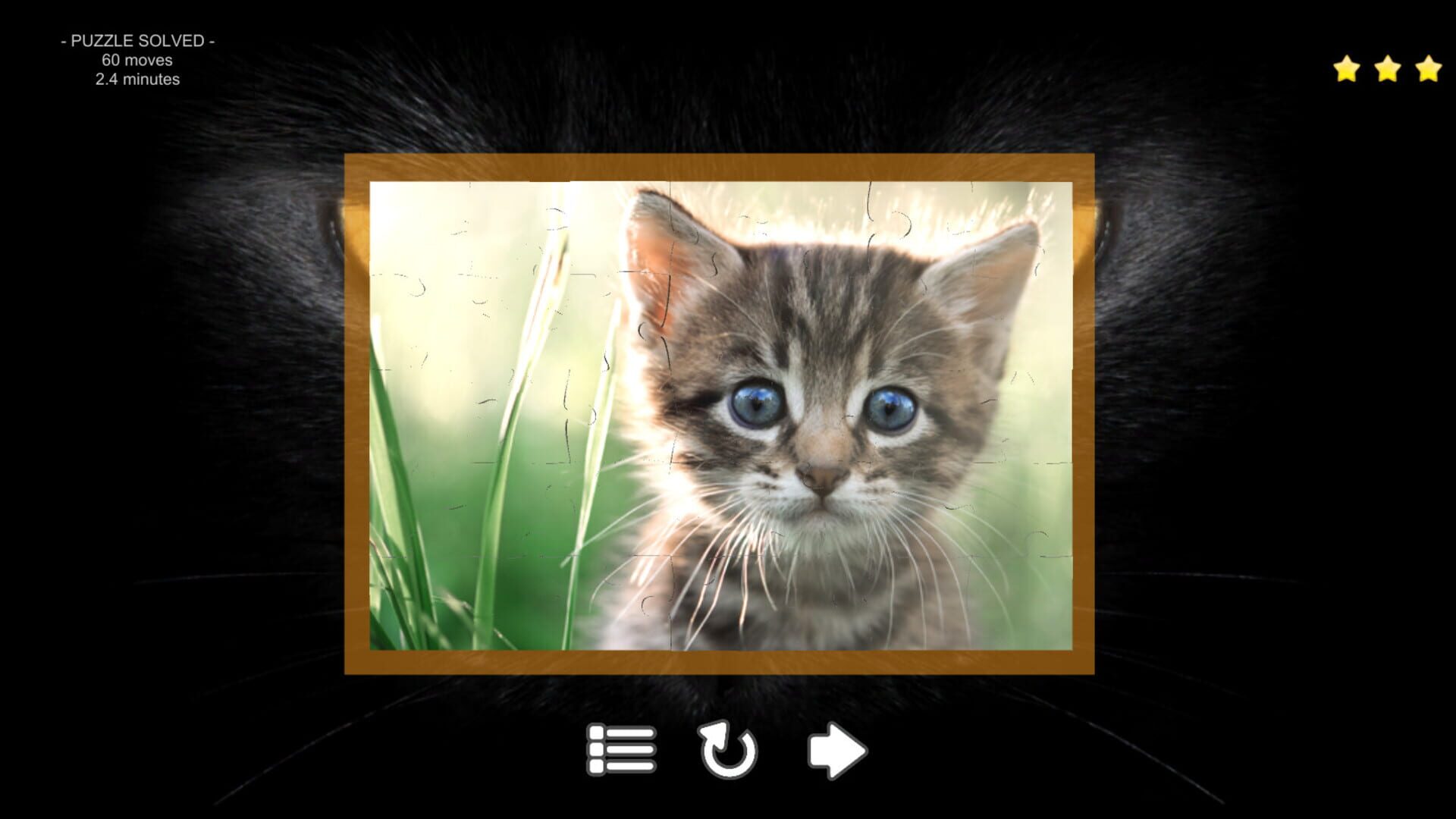 Screenshot for Kitty Cat: Jigsaw Puzzles
