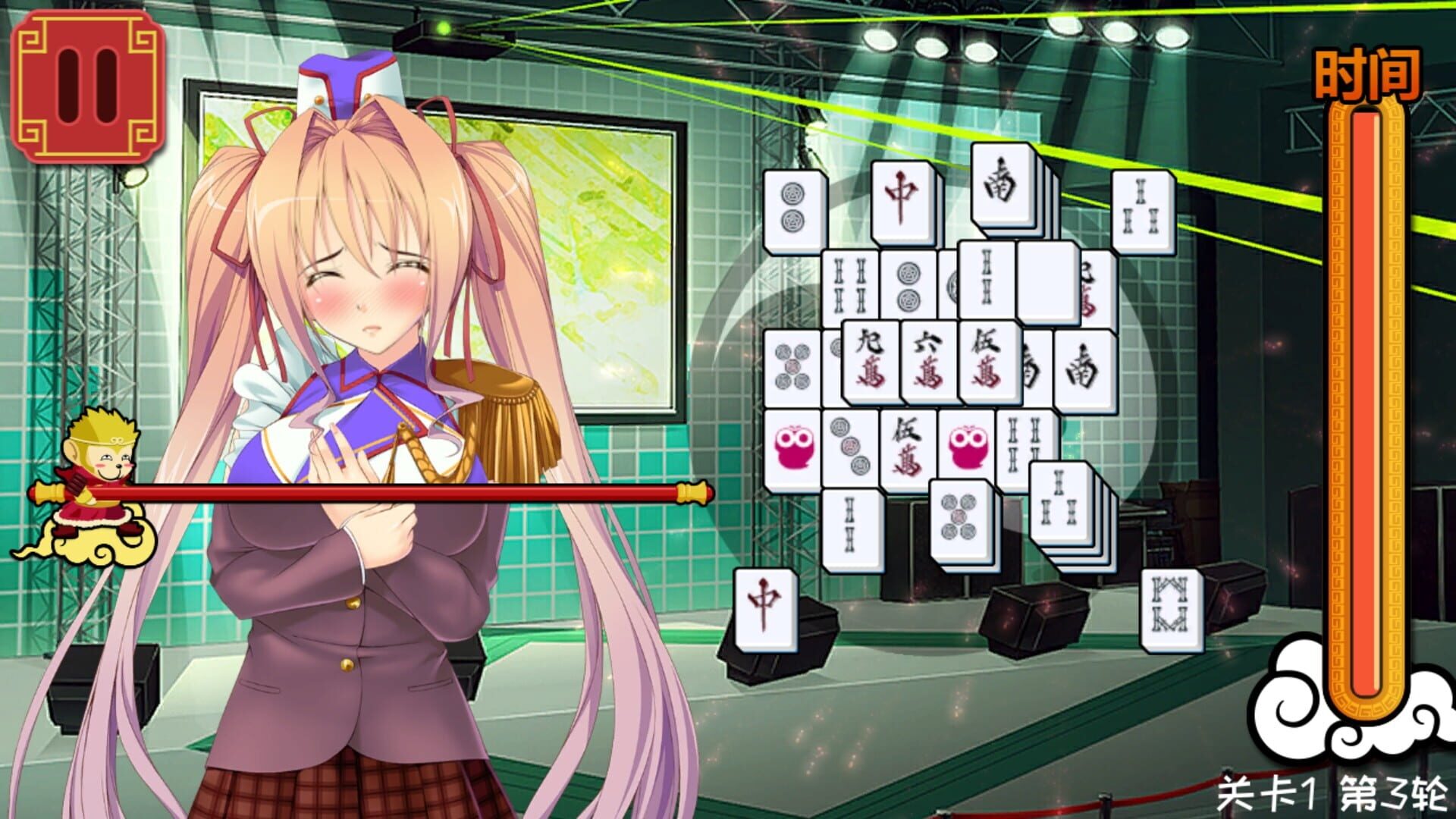 Screenshot for Měishàonǚ Mahjong Jiēlóng