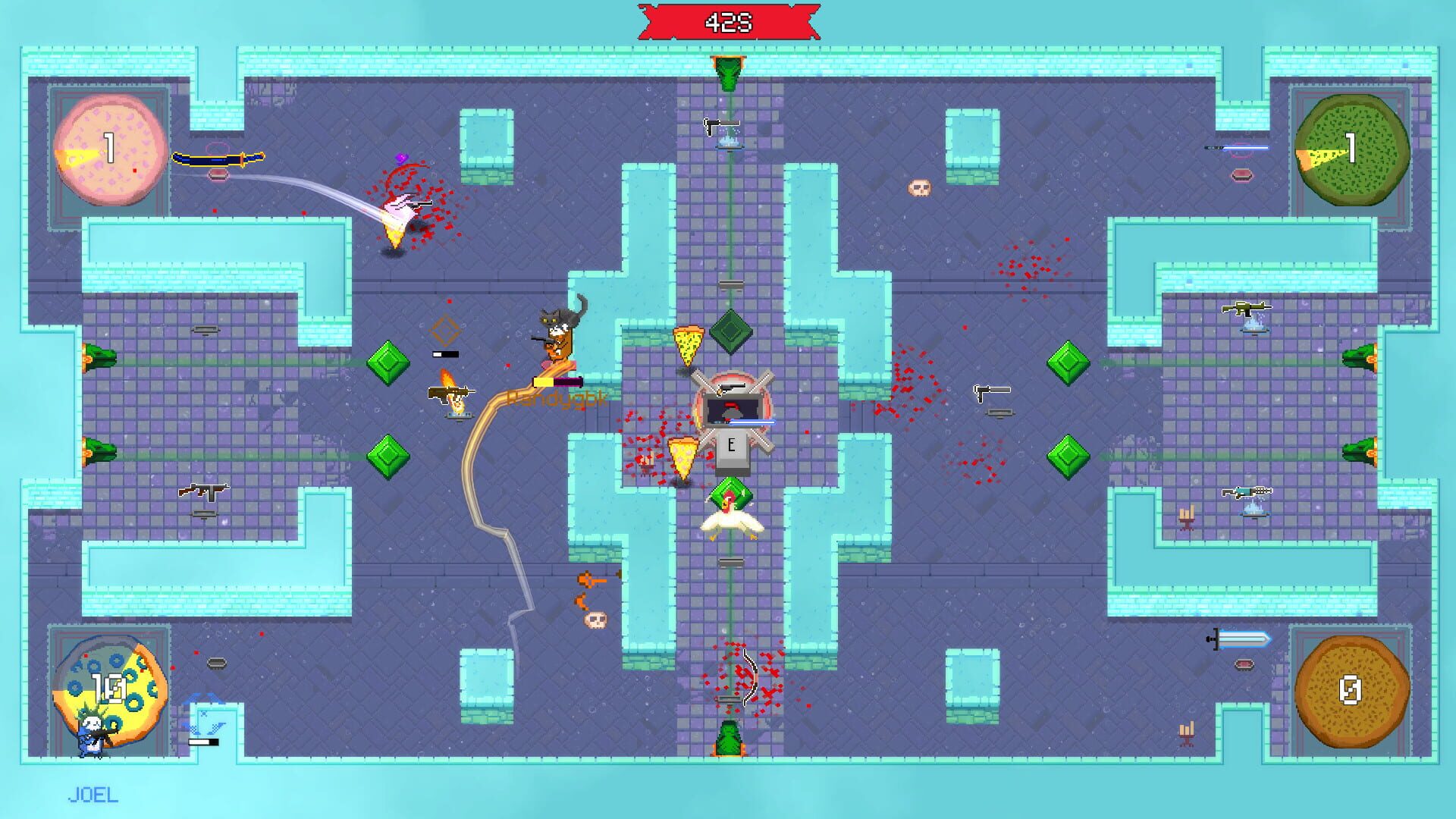 Screenshot for Battlesloths 2025: The Great Pizza Wars
