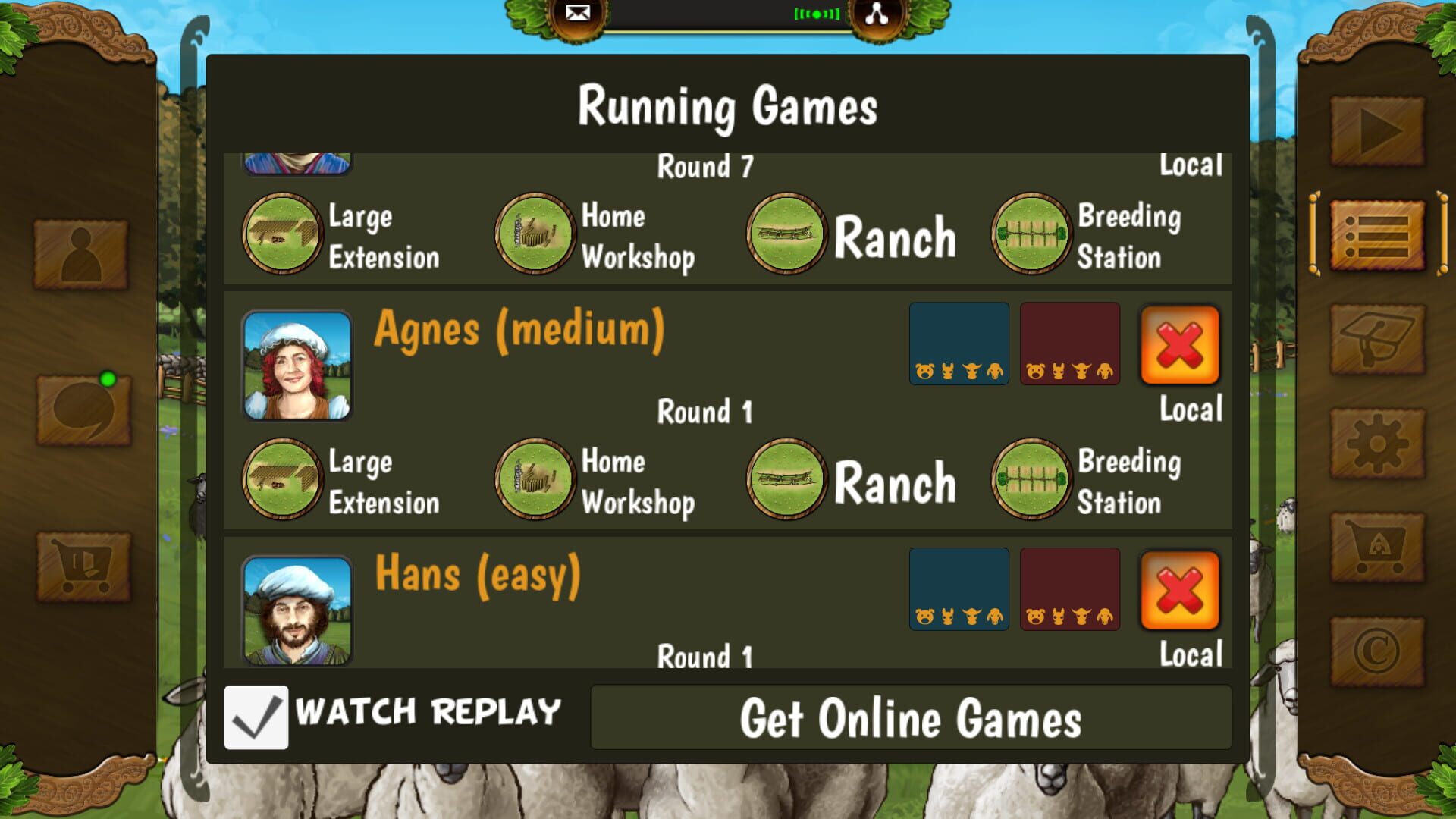 Screenshot for Agricola: All Creatures Big and Small