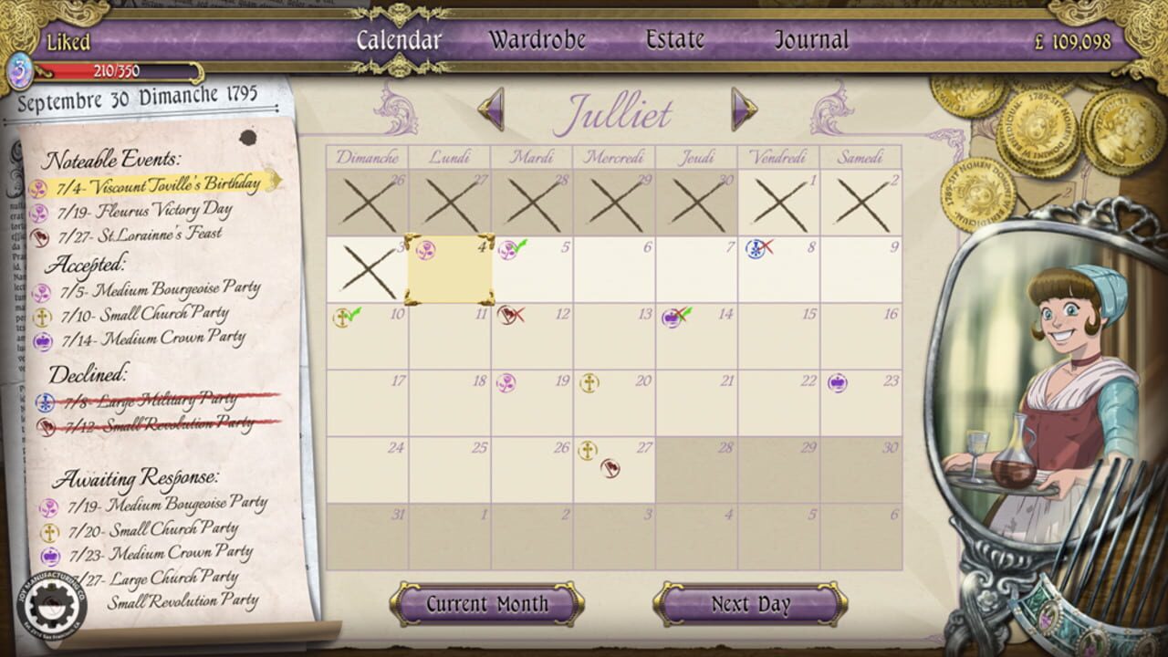 Screenshot for Ambition: A Minuet in Power