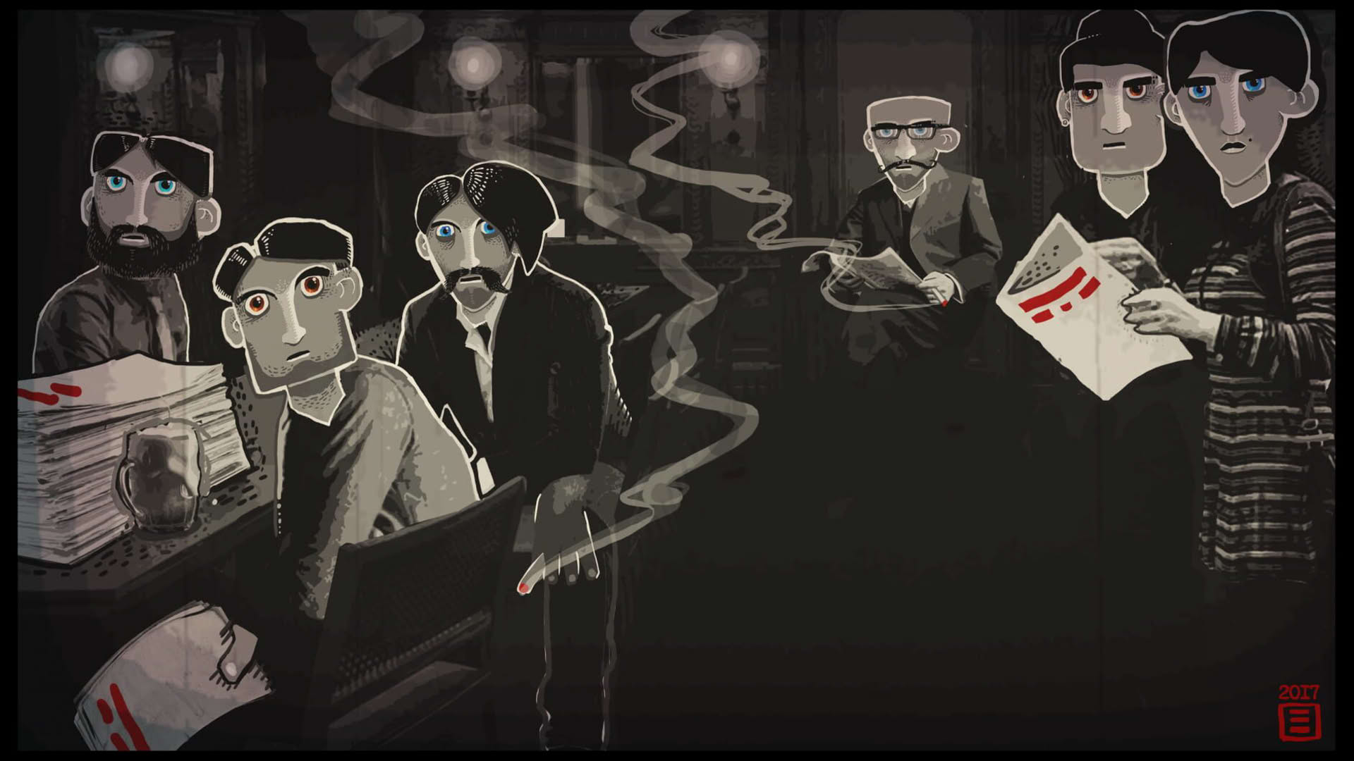 Screenshot for Through the Darkest of Times