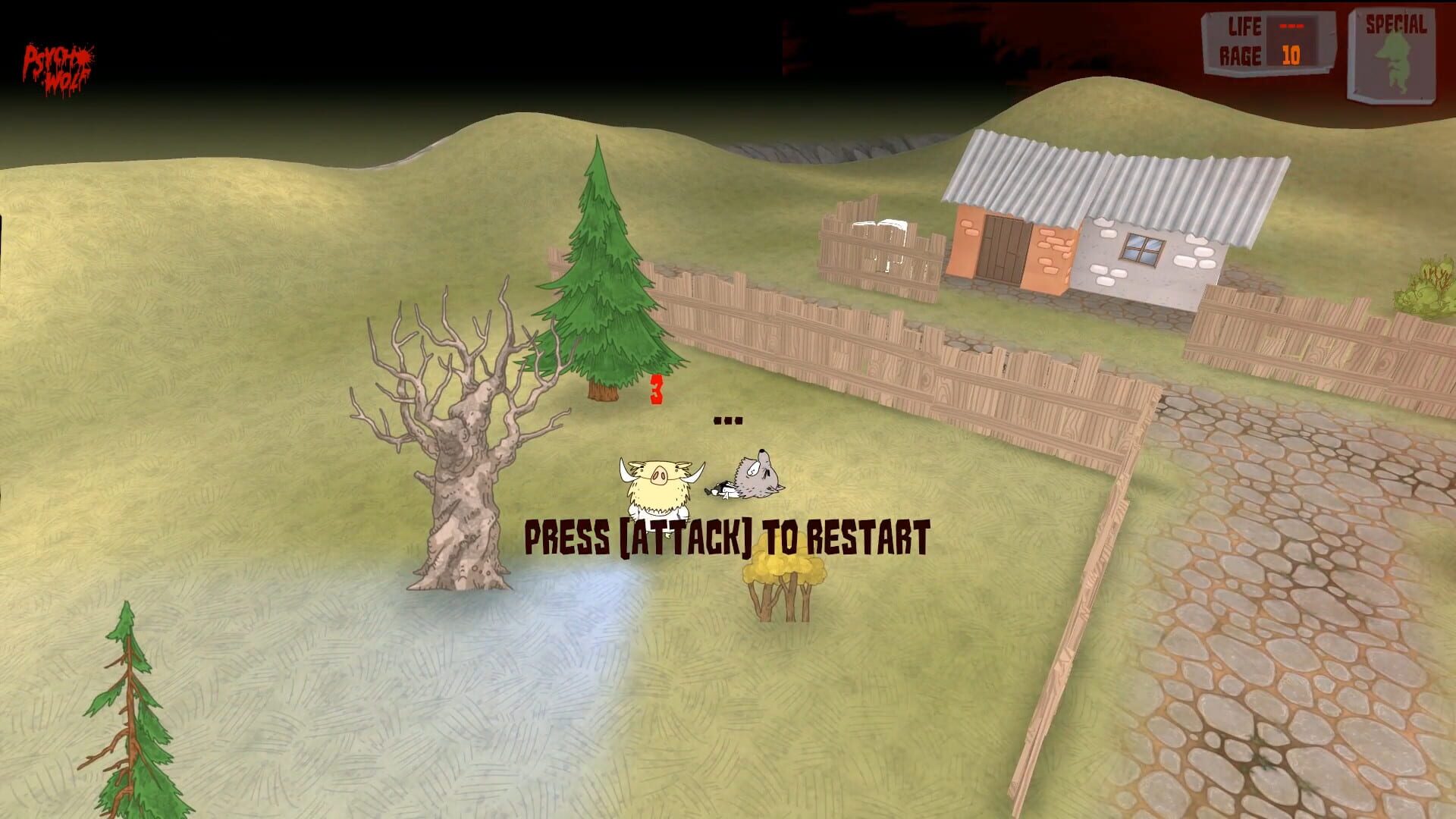 Screenshot for Psycho Wolf