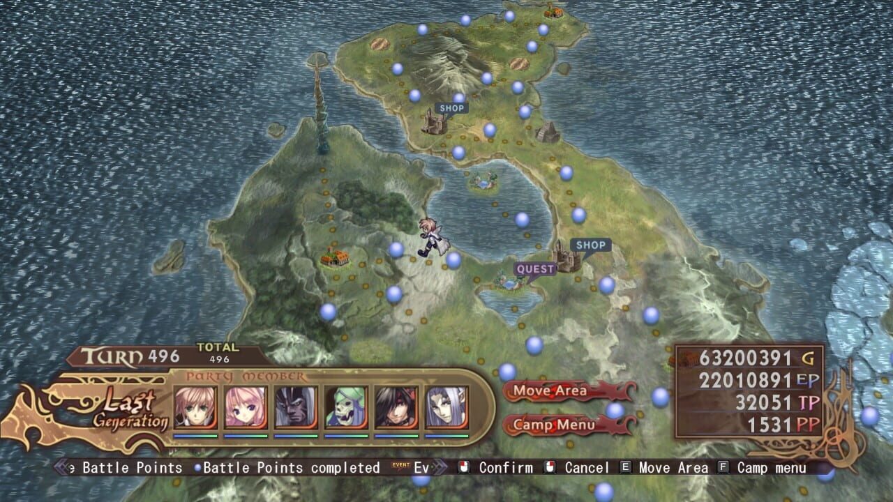 Screenshot for Agarest: Generations of War