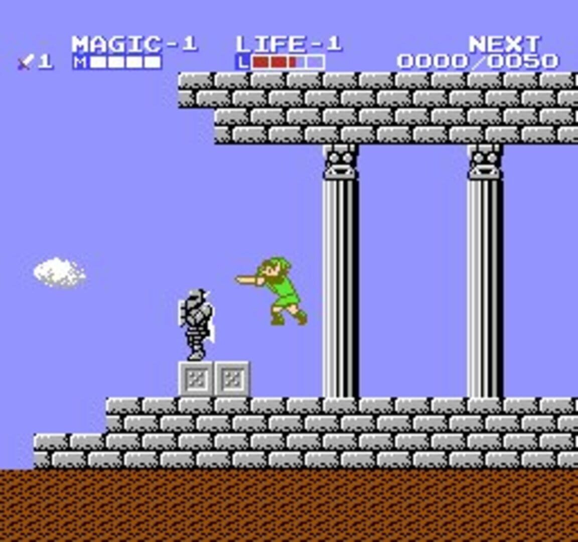 Screenshot for Zelda II: The Adventure of Link