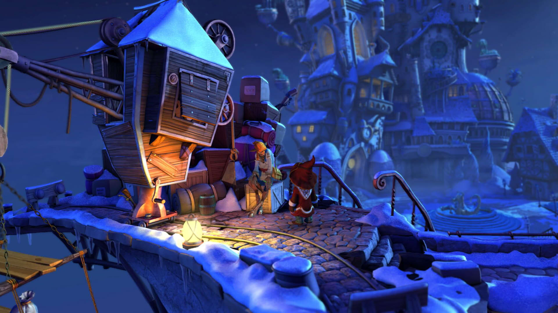 Screenshot for The Book of Unwritten Tales 2
