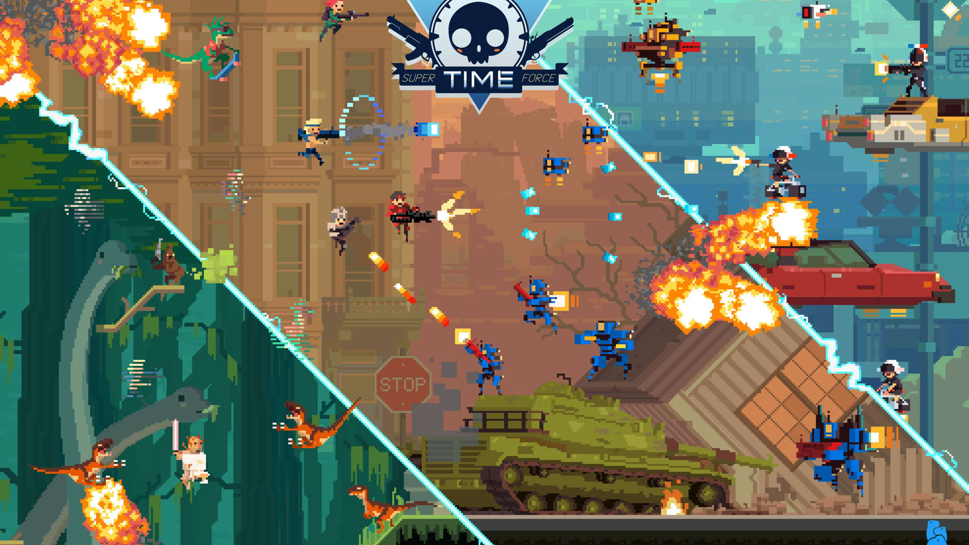 Screenshot for Super Time Force Ultra
