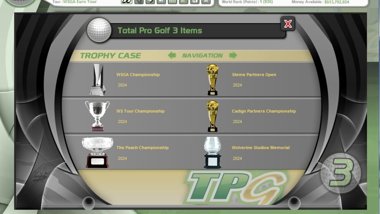Screenshot for Total Pro Golf 3