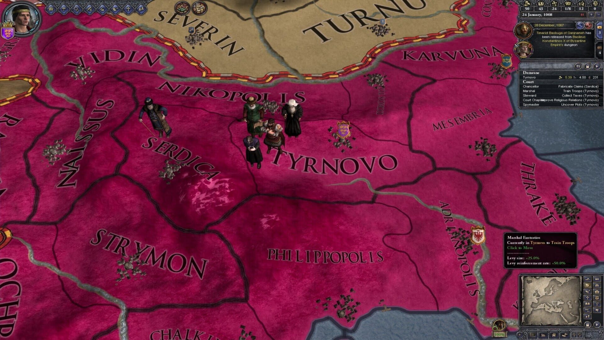 Screenshot for Crusader Kings II: Legacy of Rome