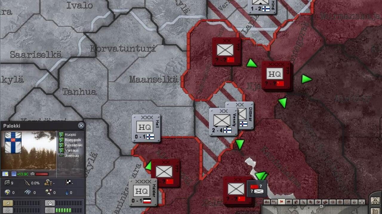Screenshot for Hearts of Iron III: Semper Fi