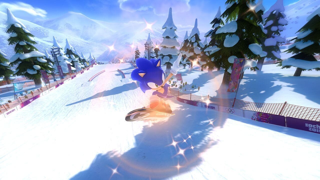 Screenshot for Mario & Sonic at the Sochi 2014 Olympic Winter Games