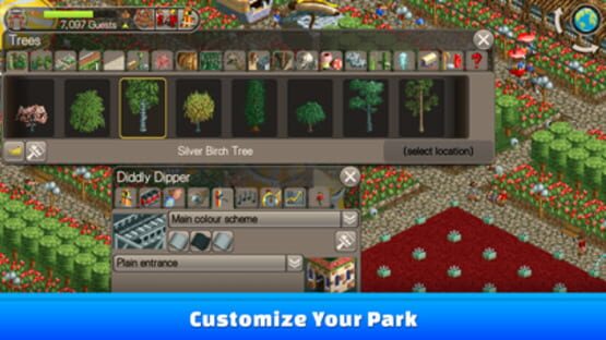 Screenshot for RollerCoaster Tycoon Classic