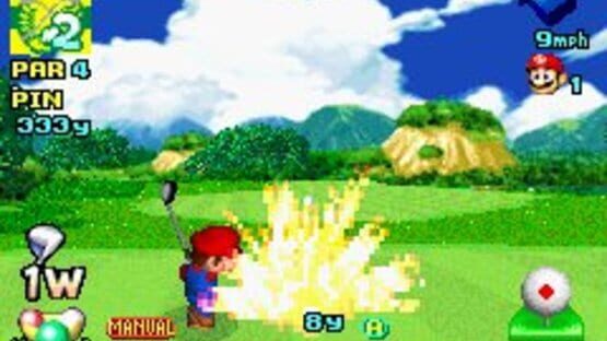Screenshot for Mario Golf: Advance Tour