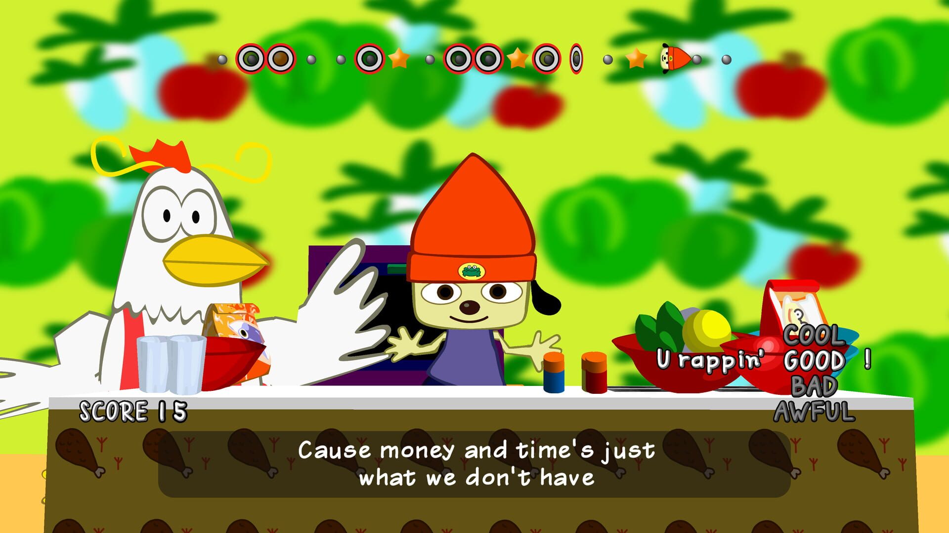 Screenshot for PaRappa the Rapper Remastered